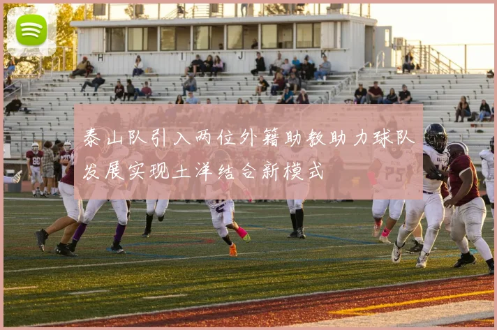 泰山队引入两位外籍助教助力球队发展实现土洋结合新模式